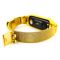 Металлический ремешок-браслет TCCG для Mi Band 5 Gold
