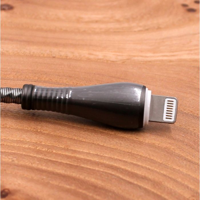 Металлический USB кабель Apple Lightning Moxom Wave CC-78