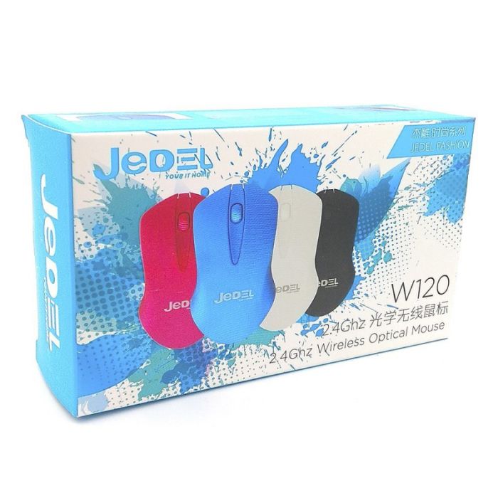Мышь Jedel W120 Wireless Pink (Розовый)