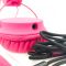 Накладные проводные наушники с микрофоном NIA A1 Pink