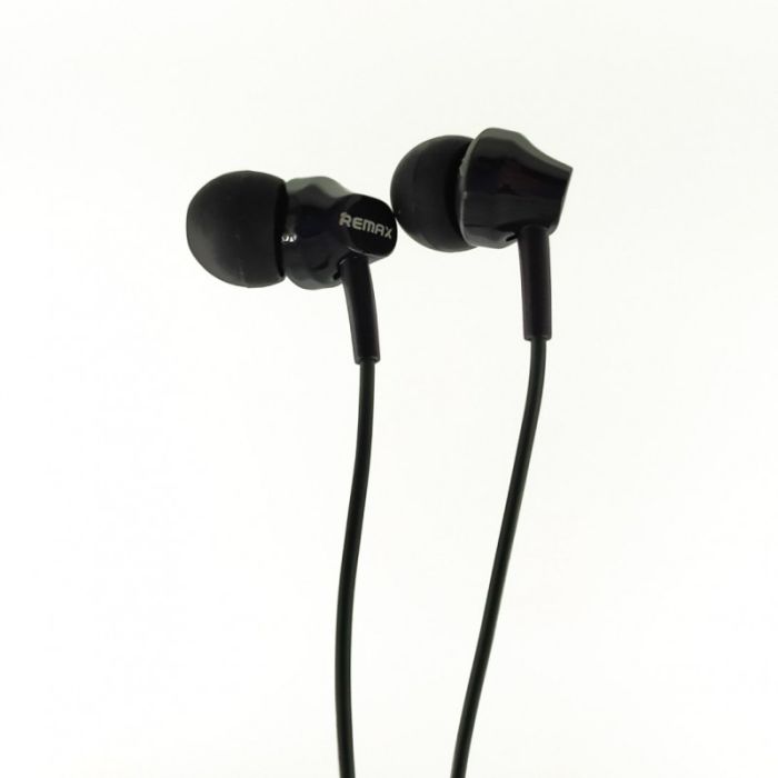 Вакуумные наушники с микрофоном Remax RM-501 Black