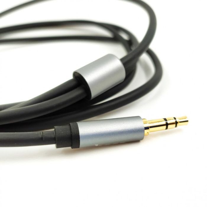 Кабель переходник  Aux - 2 RCA тюльпан 1,5м Hoco UPA10