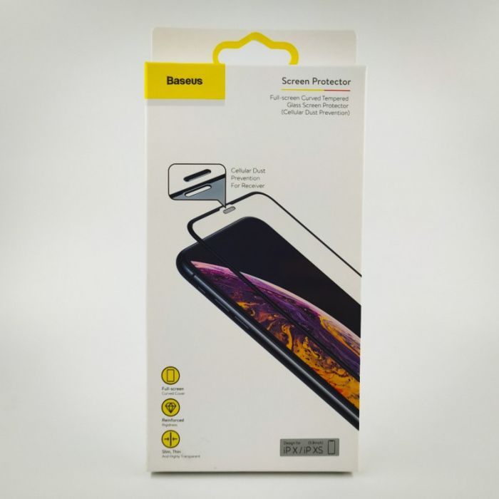 3D Glass Baseus iPhone X/XS/11pro Black