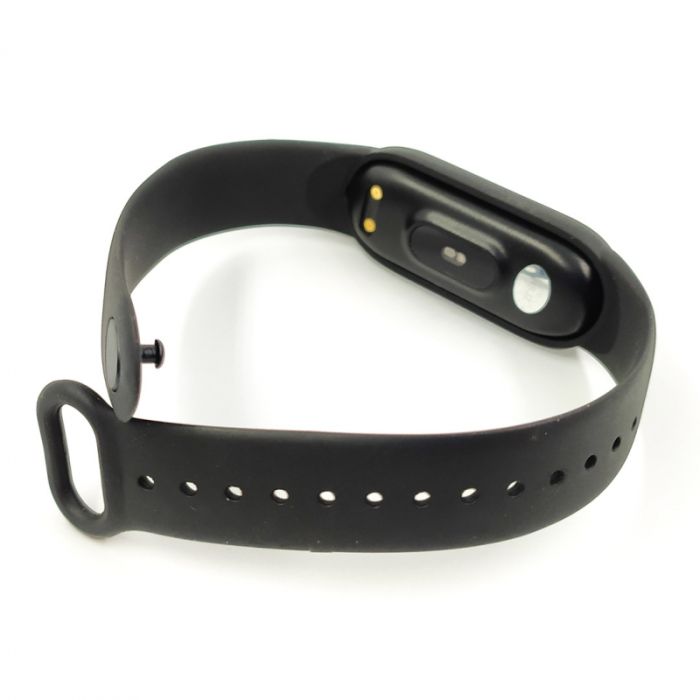 Силиконовый ремешок-браслет TCCG для Mi Band 5 Black