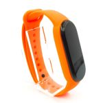 Силиконовый ремешок-браслет TCCG для Mi Band 5 Orange