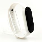 Силиконовый ремешок-браслет TCCG для Mi Band 5 White