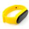 Силиконовый ремешок-браслет TCCG для Mi Band 5 Yellow