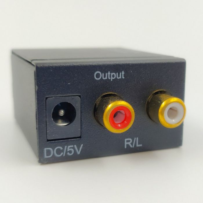 Конвертер звука оптический Digital to Analog Audio Converter SPDIF to RCA