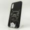 Люминесцентный силиконовый светящийся чехол-накладка LUXO Dog Samsung A50 Black