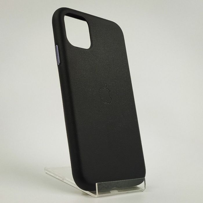 Оригинальный кожаный чехол-накладка Molan Leather Case for iPhone 11 BLACK