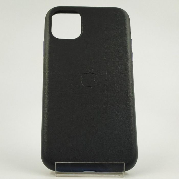 Оригинальный кожаный чехол-накладка Molan Leather Case for iPhone 11 BLACK