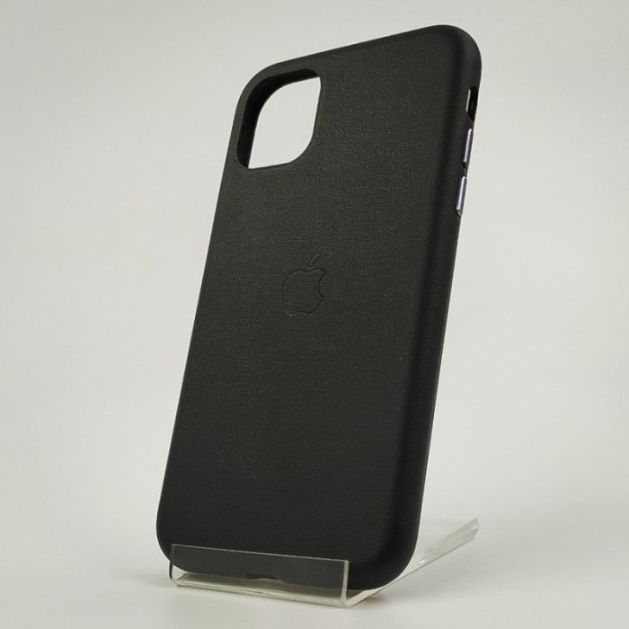 Оригинальный кожаный чехол-накладка Molan Leather Case for iPhone 11 BLACK