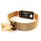 Металлический ремешок-браслет TCCG для Mi Band 5 Rose Gold