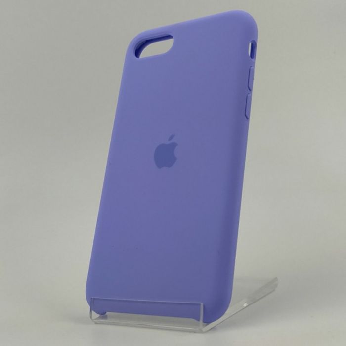 Оригинальный матовый чехол Silicone Case Iphone SE2020 Light Purple