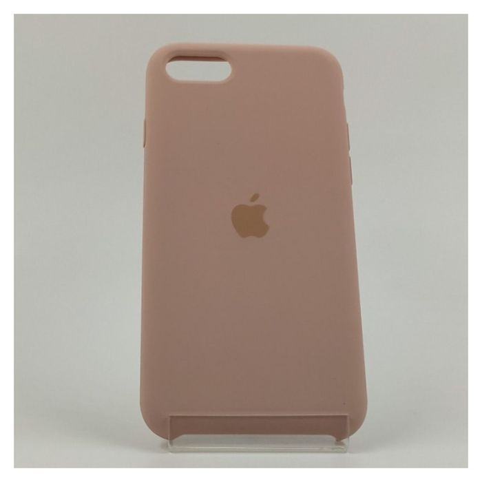 Оригинальный матовый чехол Silicone Case Iphone SE2020 Matte Pink