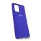 Оригинальный матовый чехол-накладка Silicone Case Samsung A31 Purple