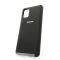 Оригинальный матовый чехол-накладка Silicone Case Samsung S10 Lite 2020 Black