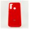 Оригинальный матовый чехол-накладка Silicone Case Xiaomi Redmi note8t Red