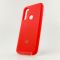 Оригинальный матовый чехол-накладка Silicone Case Xiaomi Redmi note8t Red