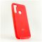 Оригинальный матовый чехол-накладка Silicone Case Xiaomi Redmi note8t Red