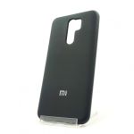 Оригинальный матовый чехол-накладка Silicone Case Xiaomi Redmi9 Black