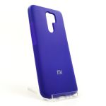 Оригинальный матовый чехол-накладка Silicone Case Xiaomi Redmi9 Purple