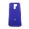 Оригинальный матовый чехол-накладка Silicone Case Xiaomi Redmi9 Purple