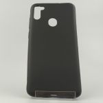 Силиконовый матовый чехол-накладка Simin Style Samsung A11 Black