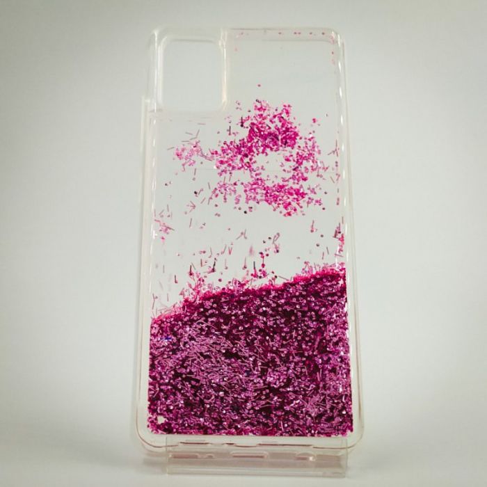 Чехол-переливашка SWIM SEQUOINS Samsung A51 Pink