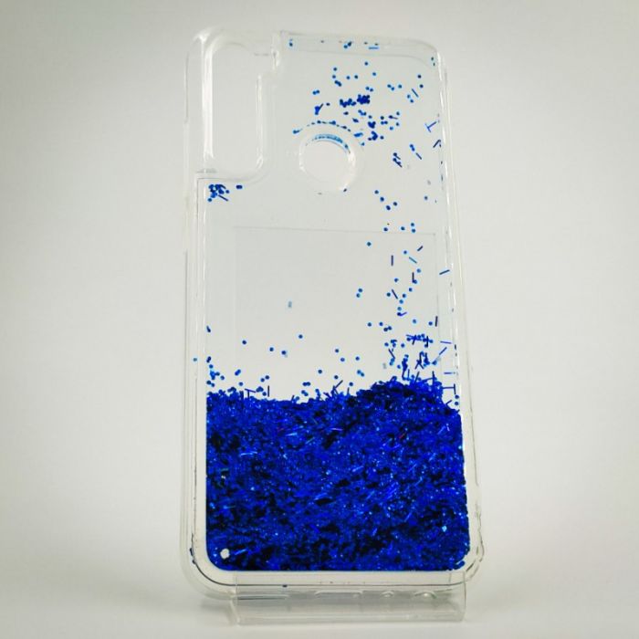 Чехол-переливашка SWIM SEQUOINS Xiaomi Redmi Note8t Blue