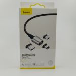 USB кабель Baseus магнитный Zink Kit 3в 1 (2m)