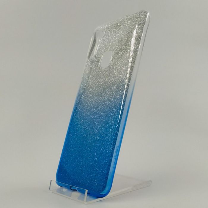 Силиконовый чехол VAJA градиент Samsung A11 Blue