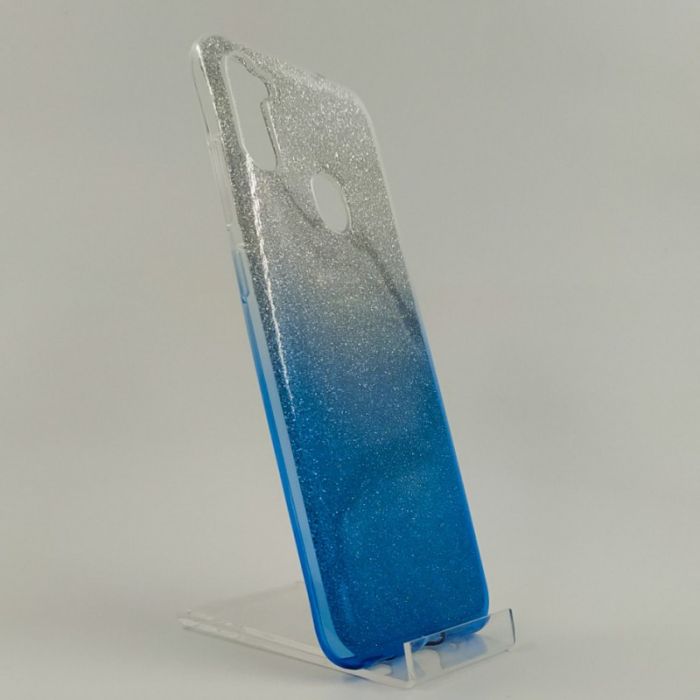 Силиконовый чехол VAJA градиент Samsung A11 Blue