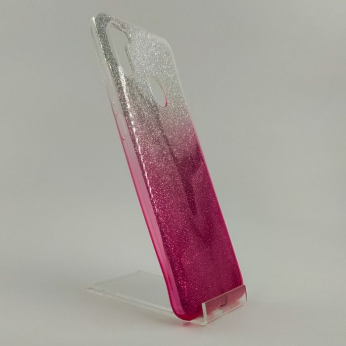 Силиконовый чехол VAJA градиент Samsung A11 Pink