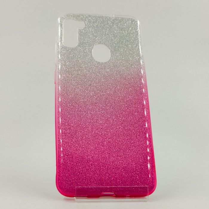 Силиконовый чехол VAJA градиент Samsung M11 Pink