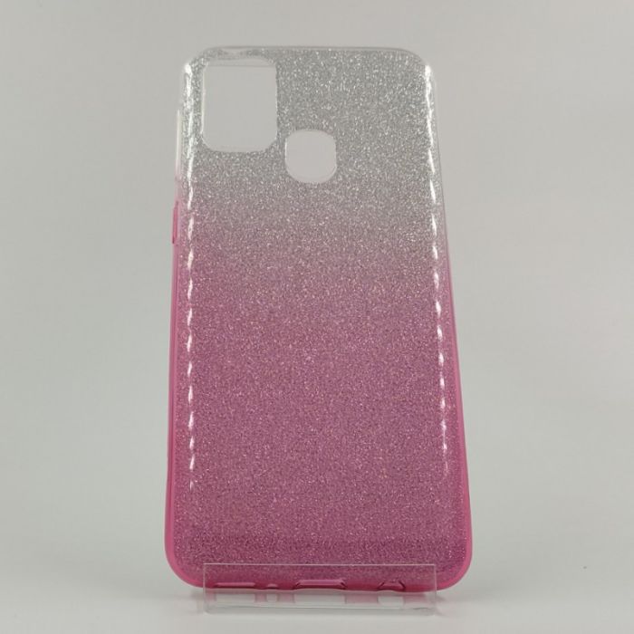 Силиконовый чехол VAJA градиент Samsung M31 Pink