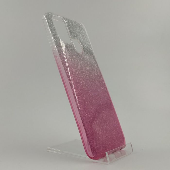 Силиконовый чехол VAJA градиент Samsung M31 Pink