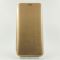 Кожаный противоударный чехол-книжка Hoco Case Samsung A31 Gold