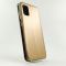 Кожаный противоударный чехол-книжка Hoco Case Samsung A31 Gold