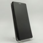 Кожаный противоударный чехол-книжка Wing Samsung Note10 Lite Black