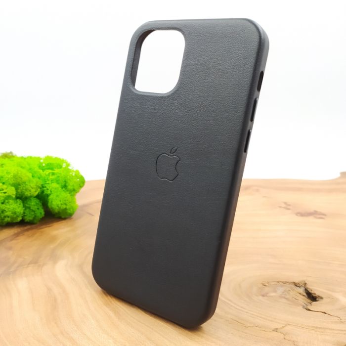 Оригинальный кожаный чехол-накладка HOCO IPHONE 12(6.7) BLACK