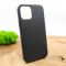 Оригинальный кожаный чехол-накладка HOCO IPHONE 12(6.7) BLACK