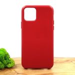 Оригинальный кожаный чехол-накладка Molan Leather Case for Apple iPhone 11 Pro Red
