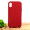 Оригинальный кожаный чехол-накладка Molan Leather Case for Apple iPhone XR Red