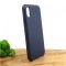 Оригинальный кожаный чехол-накладка Molan Leather Case for Apple iPhone XS Blue