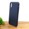 Оригинальный кожаный чехол-накладка Molan Leather Case for Apple iPhone XS Blue