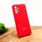 Оригинальный матовый чехол-накладка Silicone Case для SAMSUNG A32 4G Red