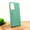 Оригинальный матовый чехол-накладка Silicone Case для SAMSUNG A72 Fresh Mojito