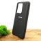 Оригинальный матовый чехол-накладка Silicone Case для Samsung S20 Ultra Black