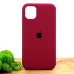 Оригинальный матовый чехол-накладка Silicone Case IPHONE 11 Marsal